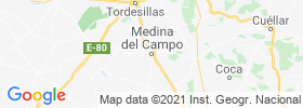 Medina Del Campo map